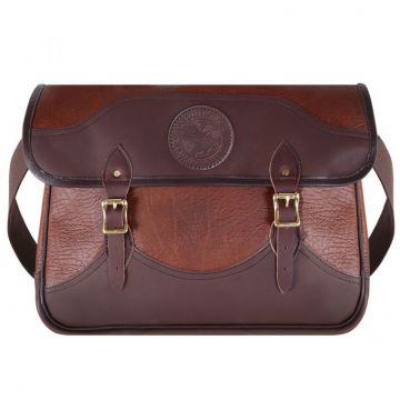 Bison Leather Book Bag